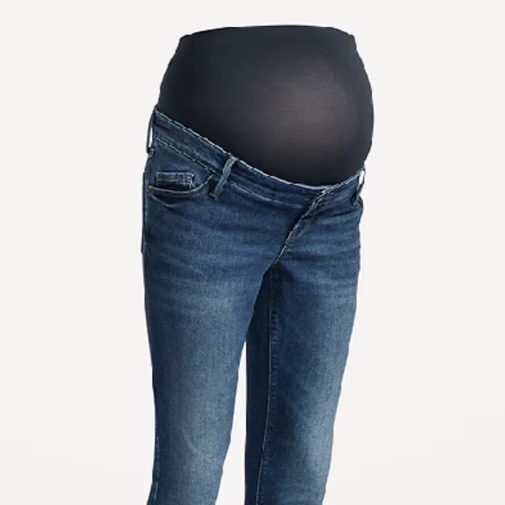 EUC skinny MATERNITY jeans - long inseam